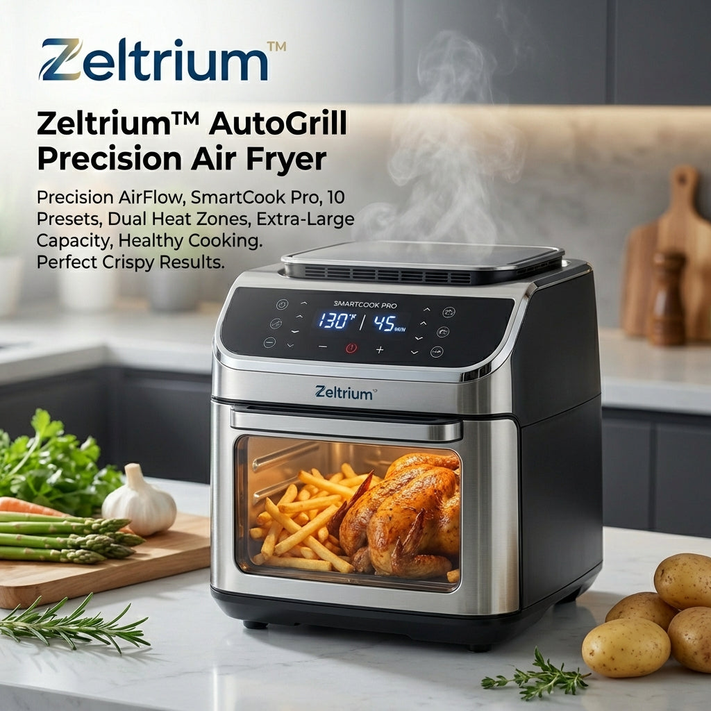 Zeltrium™ AutoGrill Precision Air Fryer